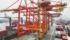 ICTSI commissions 3 new quay cranes at MICT